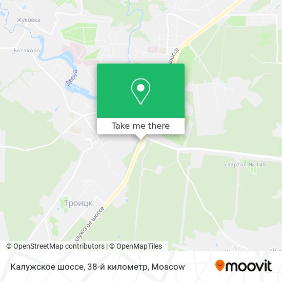 Калужское шоссе, 38-й километр map