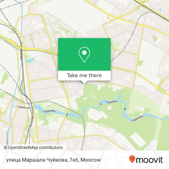 улица Маршала Чуйкова, 7к6 map