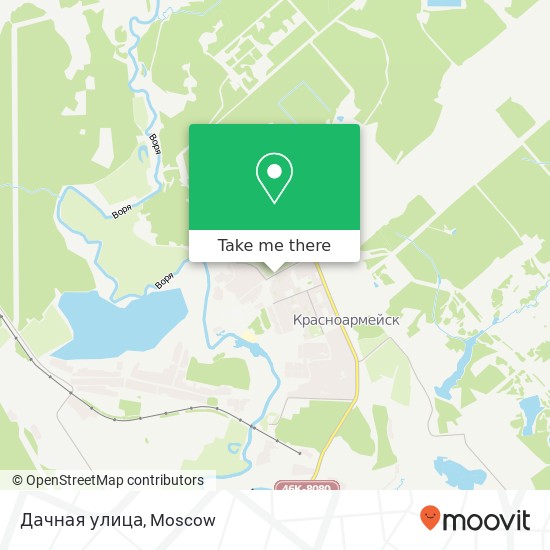 Дачная улица map