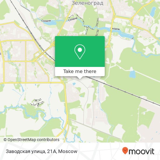Заводская улица, 21А map
