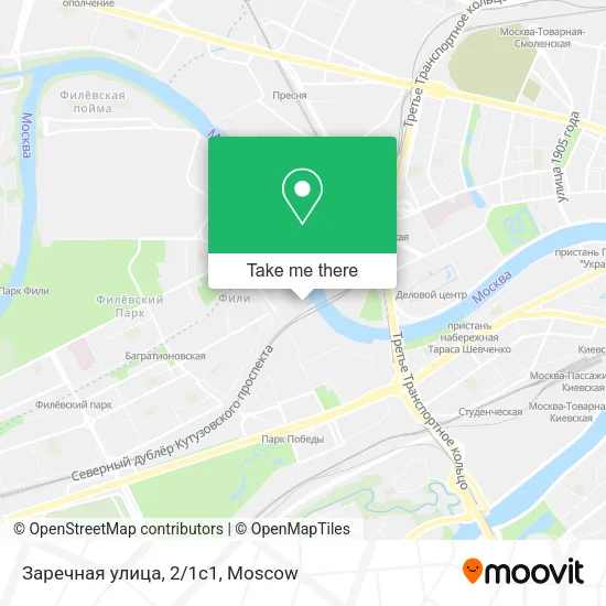 Заречная улица, 2/1с1 map