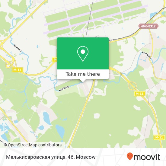 Мелькисаровская улица, 46 map
