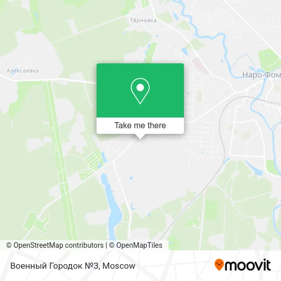 Военный Городок №3 map