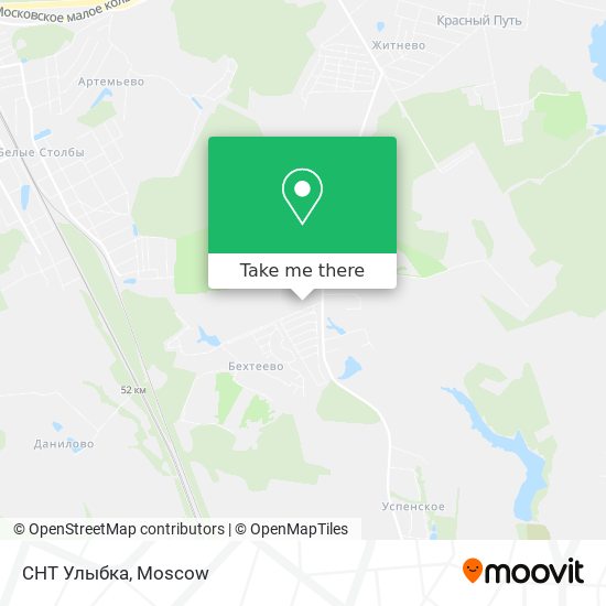 СНТ Улыбка map