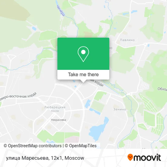 улица Маресьева, 12к1 map