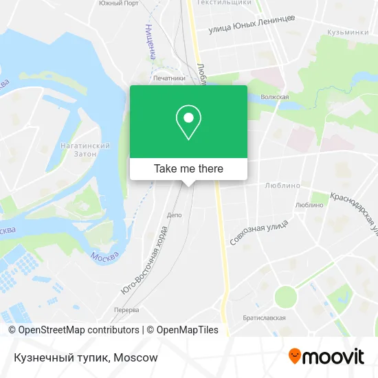Кузнечный тупик map