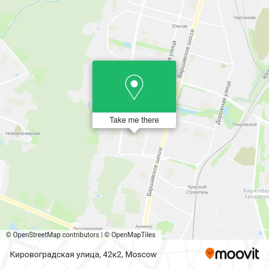 Кировоградская улица, 42к2 map