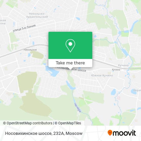 Носовихинское шоссе, 232А map