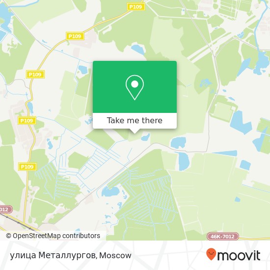 улица Металлургов map