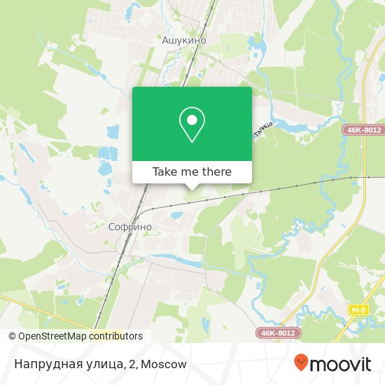 Напрудная улица, 2 map