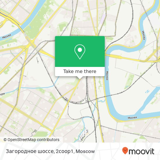 Загородное шоссе, 2соор1 map