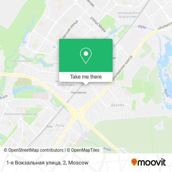 1-я Вокзальная улица, 2 map
