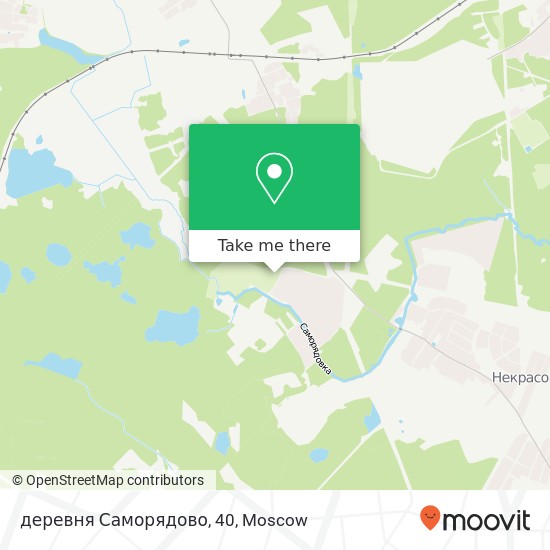 деревня Саморядово, 40 map