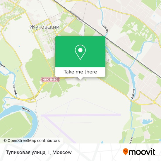 Тупиковая улица, 1 map