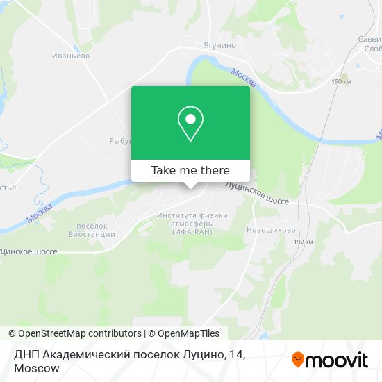 ДНП Академический поселок Луцино, 14 map