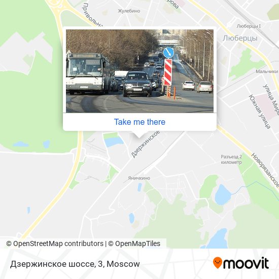 Дзержинское шоссе, 3 map