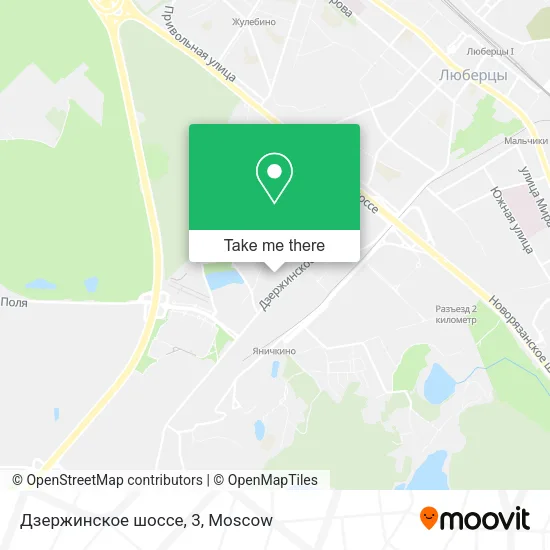 Дзержинское шоссе, 3 map