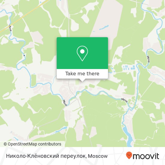 Николо-Клёновский переулок map
