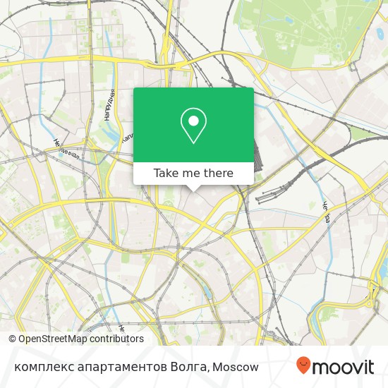 комплекс апартаментов Волга map