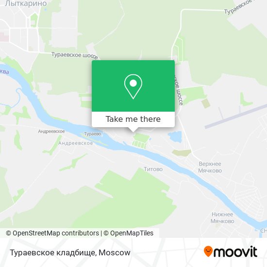 Тураевское кладбище map