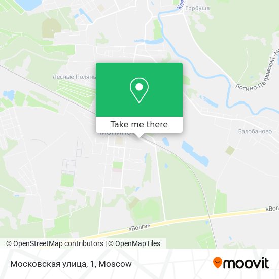 Московская улица, 1 map