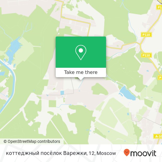 коттеджный посёлок Варежки, 12 map