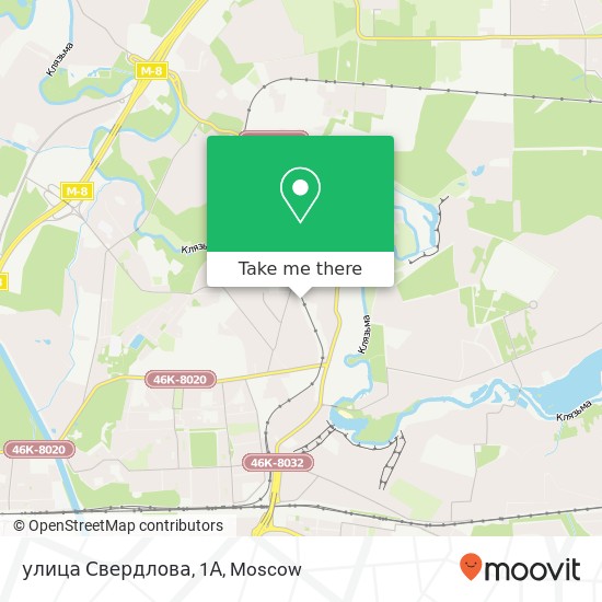 улица Свердлова, 1А map