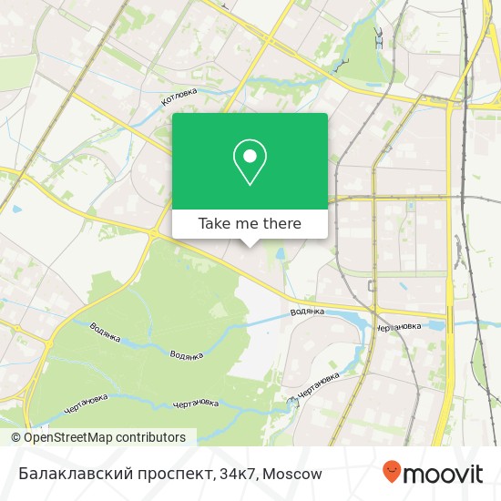 Балаклавский проспект, 34к7 map