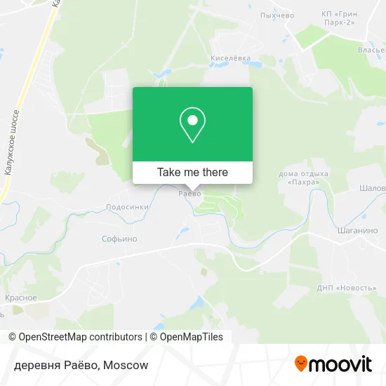 деревня Раёво map