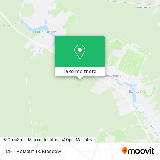 СНТ Романтик map