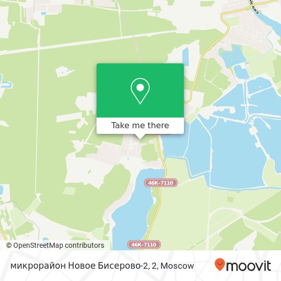 микрорайон Новое Бисерово-2, 2 map