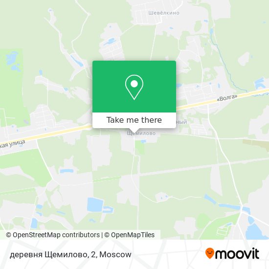 деревня Щемилово, 2 map