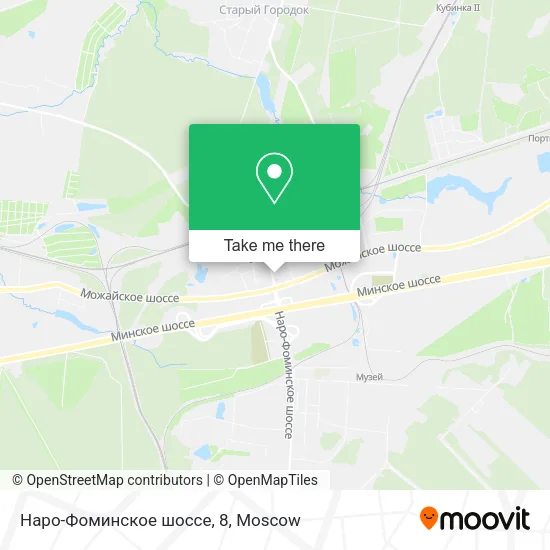 Наро-Фоминское шоссе, 8 map