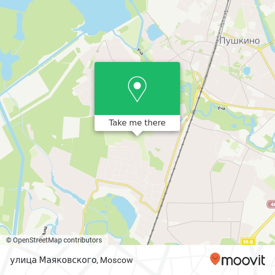 улица Маяковского map