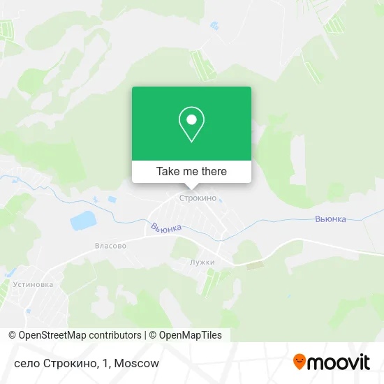 село Строкино, 1 map
