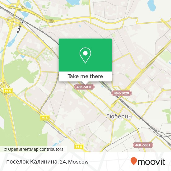 посёлок Калинина, 24 map