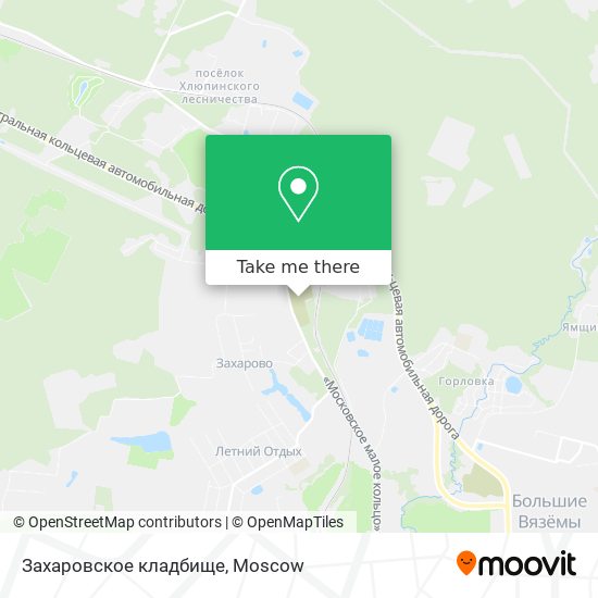 Захаровское кладбище map