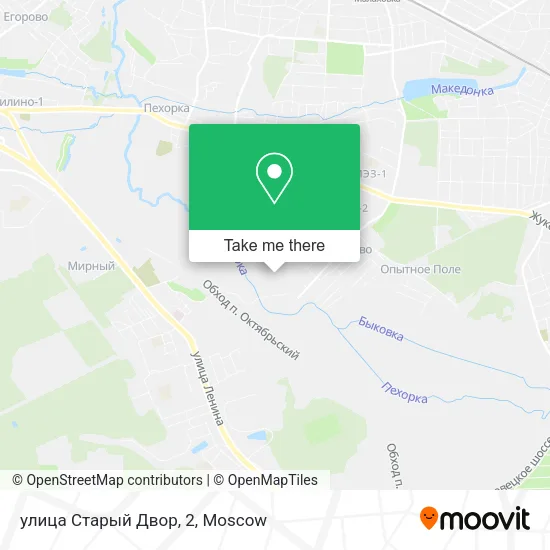 улица Старый Двор, 2 map
