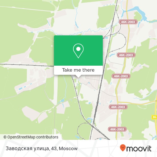 Заводская улица, 43 map