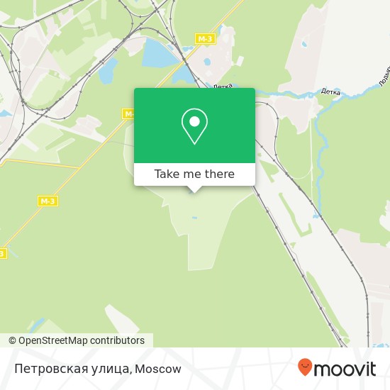 Петровская улица map