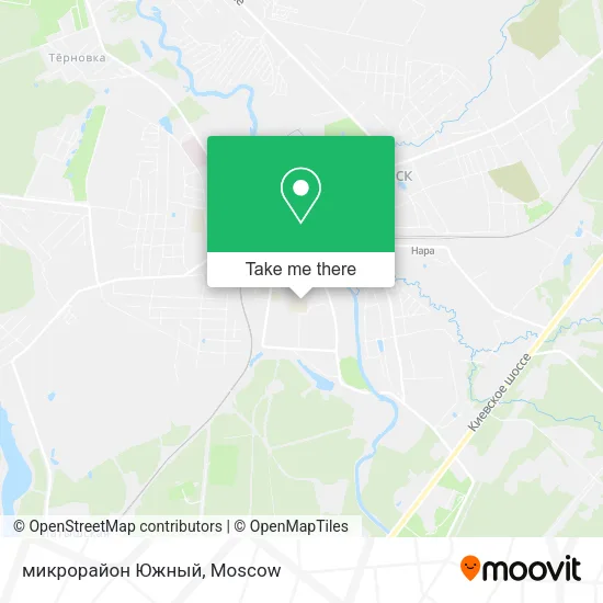 микрорайон Южный map