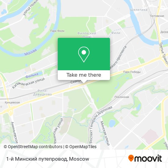 1-й Минский путепровод map
