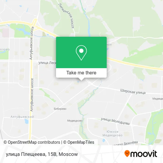 улица Плещеева, 15В map