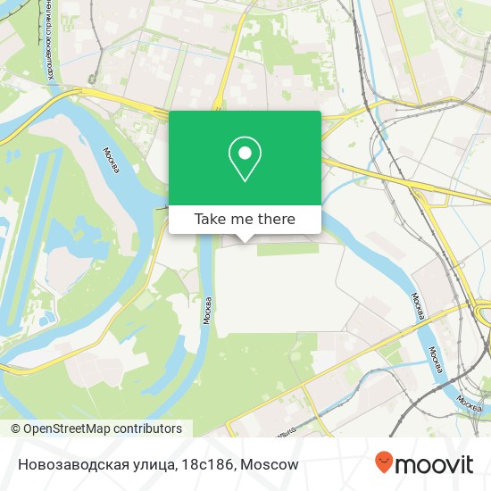 Новозаводская улица, 18с186 map