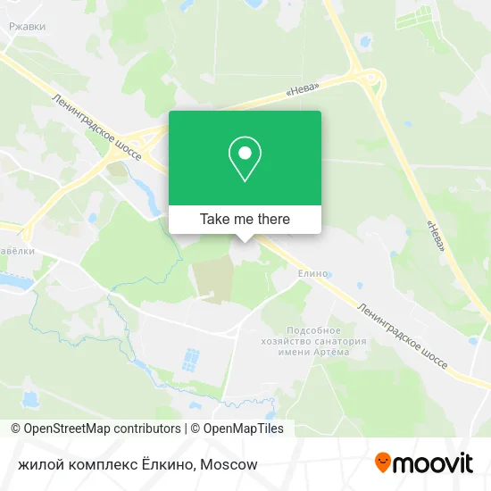 жилой комплекс Ёлкино map