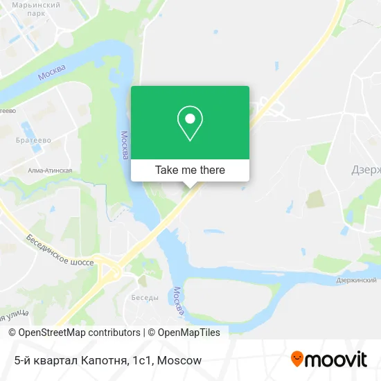 5-й квартал Капотня, 1с1 map