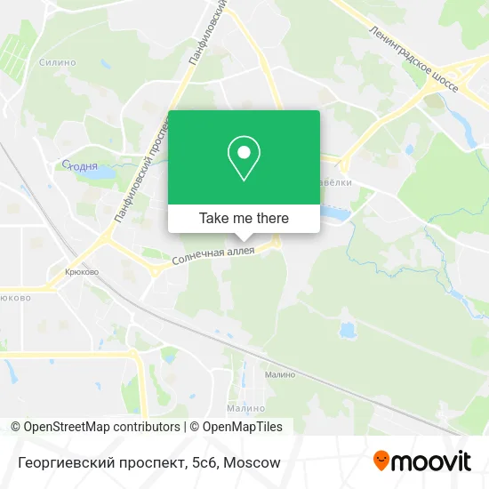 Георгиевский проспект, 5с6 map