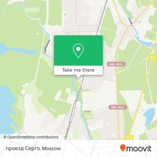 проезд Серго map