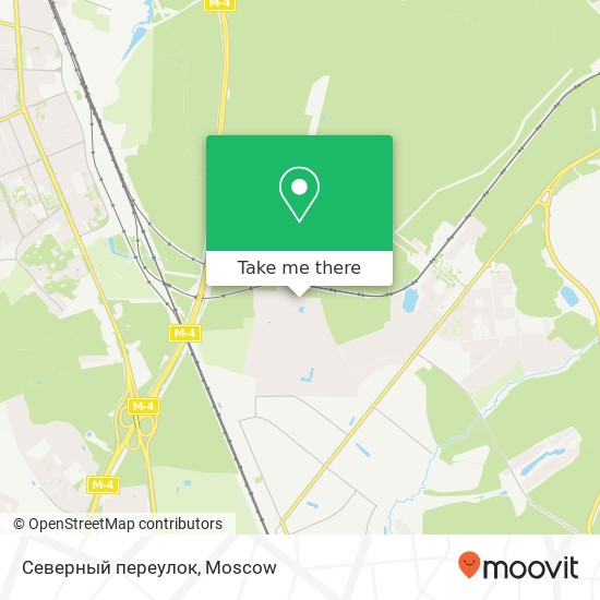 Северный переулок map