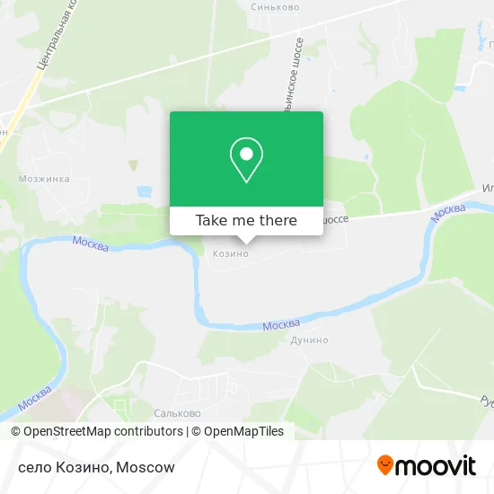 село Козино map